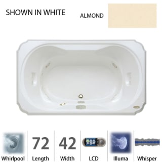 A thumbnail of the Jacuzzi BEL7242 WCL 5IW Almond