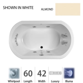 A thumbnail of the Jacuzzi DUE6042 WCR 4IH Almond