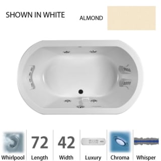 A thumbnail of the Jacuzzi DUE7242 WCR 4CW Almond