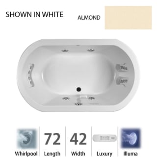 A thumbnail of the Jacuzzi DUE7242 WCR 4IH Almond