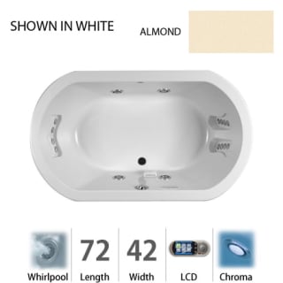A thumbnail of the Jacuzzi DUE7242 WCR 5CH Almond