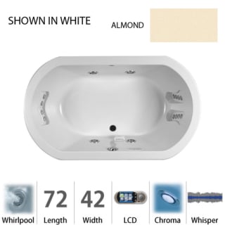 A thumbnail of the Jacuzzi DUE7242 WCR 5CW Almond