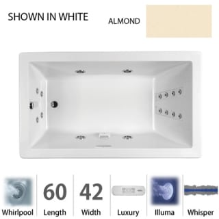 A thumbnail of the Jacuzzi ELA6042 WLR 4IW Almond
