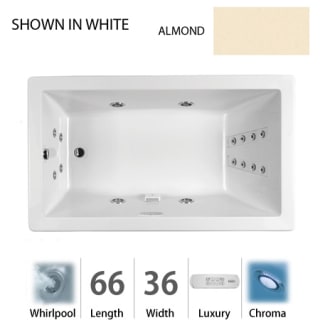 A thumbnail of the Jacuzzi ELA6636 WLR 4CH Almond