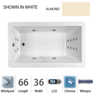 A thumbnail of the Jacuzzi ELA6636 WLR 5CW Almond