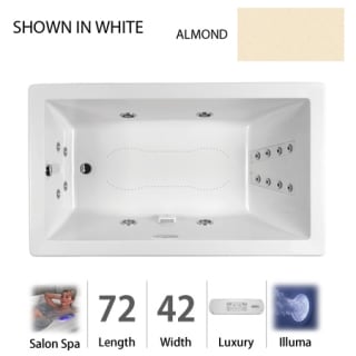 A thumbnail of the Jacuzzi ELA7242 CRL 4IH Almond