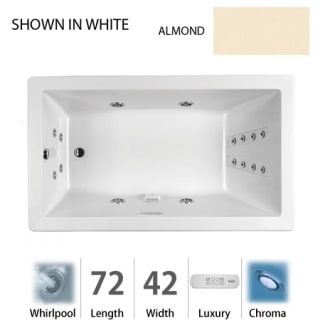 A thumbnail of the Jacuzzi ELA7242 WLR 4CH Almond