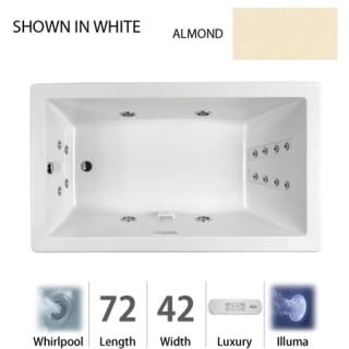 A thumbnail of the Jacuzzi ELA7242 WLR 4IH Almond