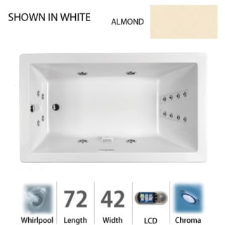 A thumbnail of the Jacuzzi ELA7242 WLR 5CH Almond