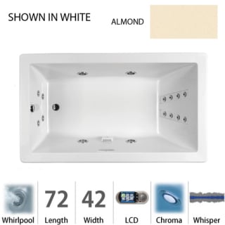 A thumbnail of the Jacuzzi ELA7242 WLR 5CW Almond