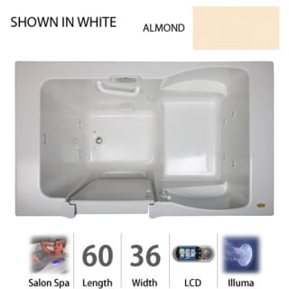 A thumbnail of the Jacuzzi F4N6036 CLR 5IH Almond