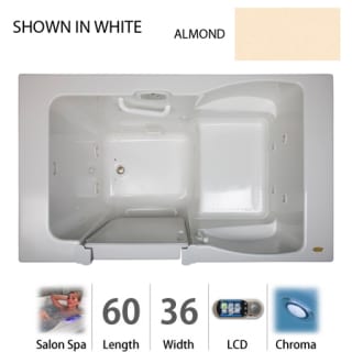 A thumbnail of the Jacuzzi F4N6036 CRL 5CH Almond