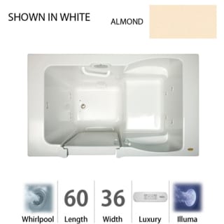A thumbnail of the Jacuzzi F4N6036 WLR 4IH Almond