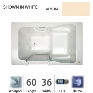 A thumbnail of the Jacuzzi F4N6036 WLR 5IH Almond