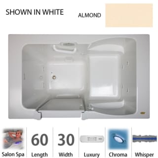 A thumbnail of the Jacuzzi F7N6030 CRL 4CW Almond
