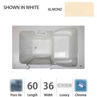 A thumbnail of the Jacuzzi F7N6036 ALR 4CX Almond