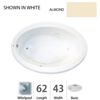 A thumbnail of the Jacuzzi GAL6243 WLR 2HX Almond