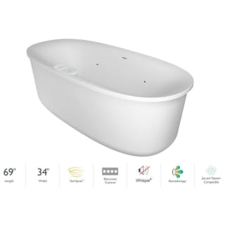 A thumbnail of the Jacuzzi AGF6934PCL6IP Matte White