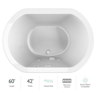 A thumbnail of the Jacuzzi DUE6042BCR2HS White