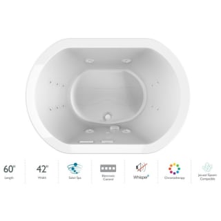A thumbnail of the Jacuzzi DUE6042CCR4CP White / White Trim