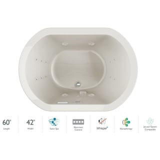 A thumbnail of the Jacuzzi DUE6042CCR4IP Oyster / Chrome Trim