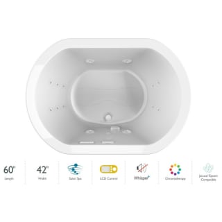 A thumbnail of the Jacuzzi DUE6042CCR5CP White / White Trim
