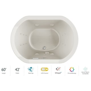 A thumbnail of the Jacuzzi DUE6042CCR5CP Oyster / Chrome Trim