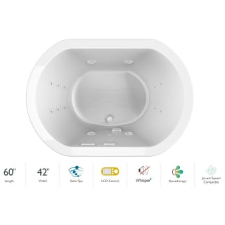 A thumbnail of the Jacuzzi DUE6042CCR5IP White / Chrome Trim