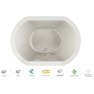 A thumbnail of the Jacuzzi DUE6042CCR5IP Oyster / Chrome Trim