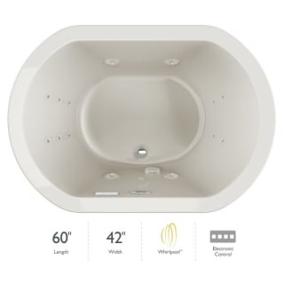 A thumbnail of the Jacuzzi DUE6042WCR2HX Oyster / Chrome Trim