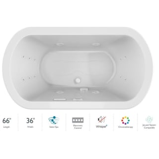 A thumbnail of the Jacuzzi DUE6636CCR4CP White / White Trim