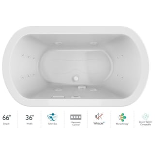 A thumbnail of the Jacuzzi DUE6636CCR4IP White / White Trim