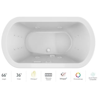 A thumbnail of the Jacuzzi DUE6636WCR4CP White / White Trim