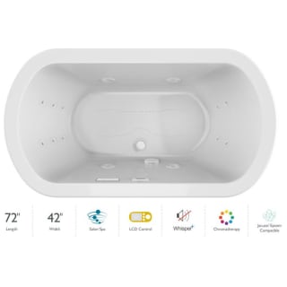 A thumbnail of the Jacuzzi DUE7242CCR5CP White / Chrome Trim