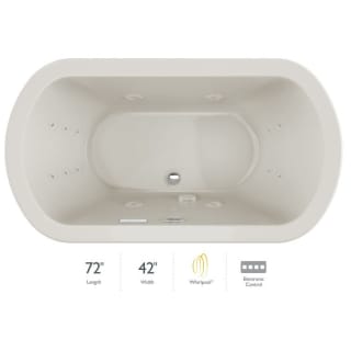 A thumbnail of the Jacuzzi DUE7242WCR2HX Oyster / Chrome Trim