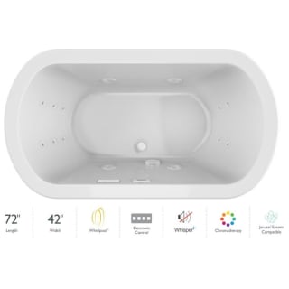 A thumbnail of the Jacuzzi DUE7242WCR4CP White / White Trim