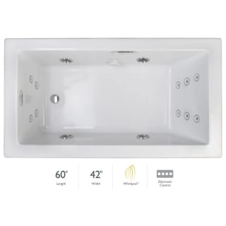 A thumbnail of the Jacuzzi ELA6042WLR2XX White / White Trim