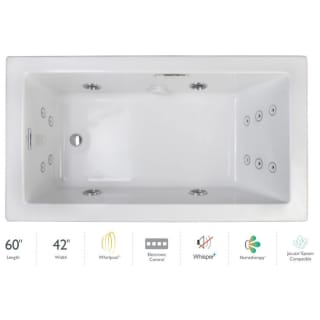 A thumbnail of the Jacuzzi ELA6042WLR4IP White / Chrome Trim
