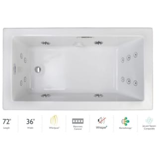 A thumbnail of the Jacuzzi ELA7236WLR4IP White / White Trim