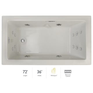 A thumbnail of the Jacuzzi ELA7236WRL2HX Oyster / Chrome Trim