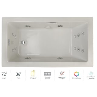 A thumbnail of the Jacuzzi ELA7236WRL4CP Oyster / Chrome Trim