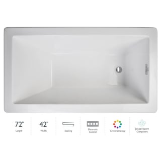 A thumbnail of the Jacuzzi ELA7242BUX2CX White