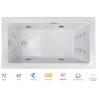 A thumbnail of the Jacuzzi ELA7242CLR5CP White / Chrome Trim