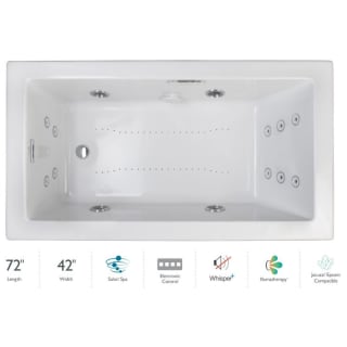 A thumbnail of the Jacuzzi ELA7242CRL4IP White / Chrome Trim