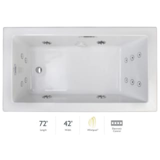 A thumbnail of the Jacuzzi ELA7242WLR2XX White / Chrome Trim