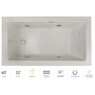 A thumbnail of the Jacuzzi ELL6032WRL4CP Oyster / Chrome Trim