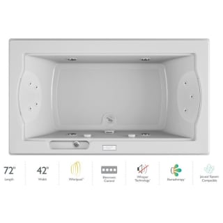 A thumbnail of the Jacuzzi FUZ7242 WCR 4IW White