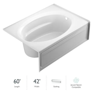 A thumbnail of the Jacuzzi J4S6042 BRX XRS White