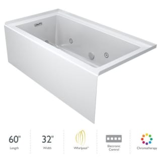 A thumbnail of the Jacuzzi LNS6032WRL2CH White / Chrome Trim