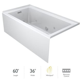 A thumbnail of the Jacuzzi LNS6036WLR2HX White / White Trim
